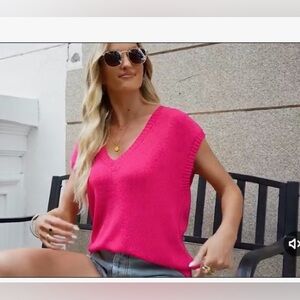 Rose  Women's Sweater/Vest size Large